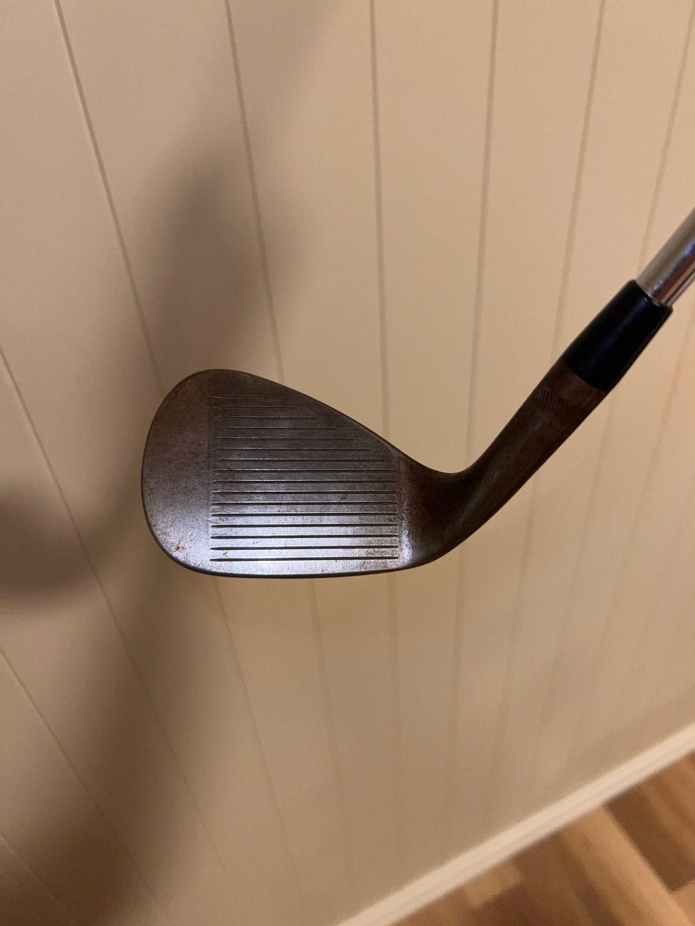 Wedge Titleist Vokey SM10 Raw F Grind 110-120g 50° Above Average 9.0 Steel Stiff Right Men