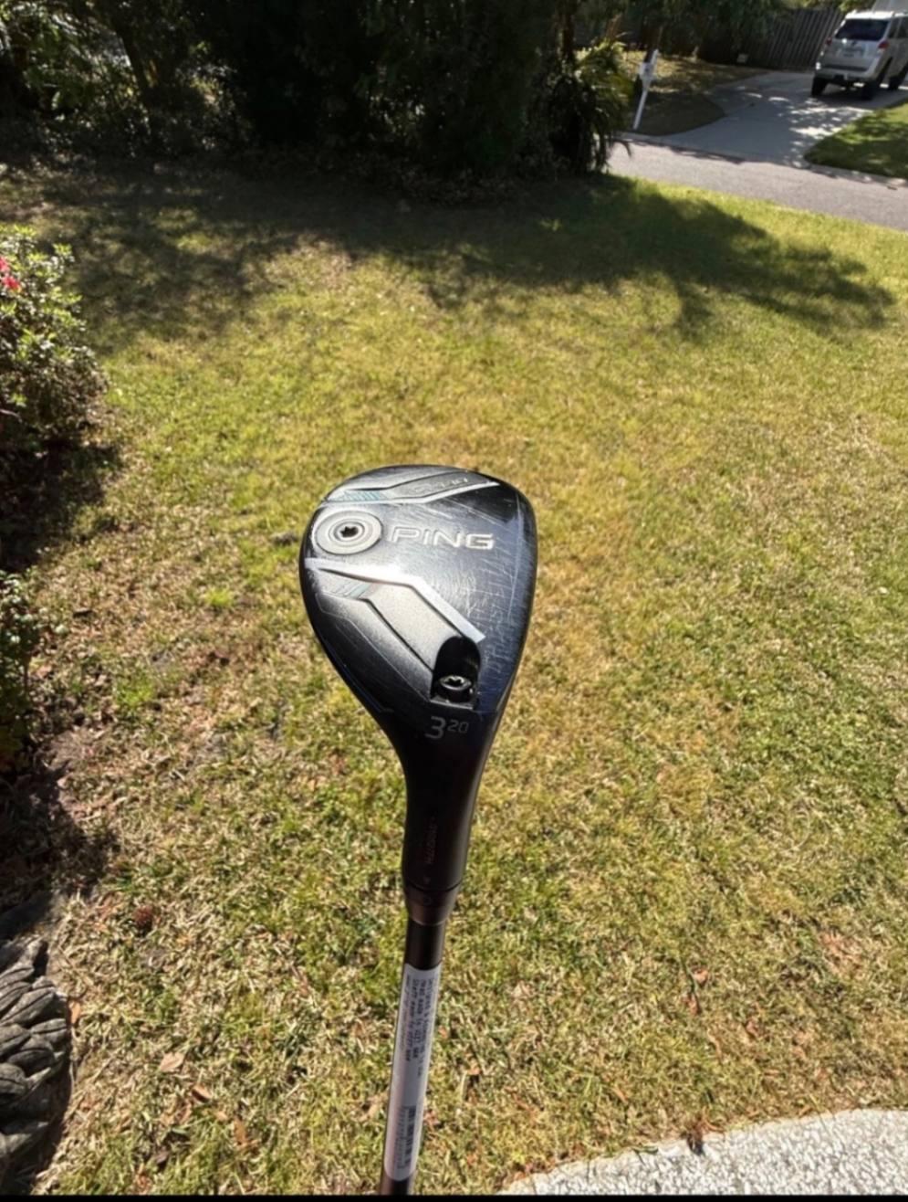 Hybrid Ping G440 80-90g 3 Hybrid Mint 9.5 Graphite Stiff Right