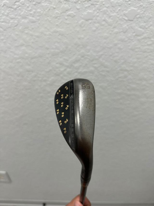 Wedge Titleist Vokey SM8 Jet Black S Grind 100-110g 56° Average 8.0 Steel Stiff Right Men