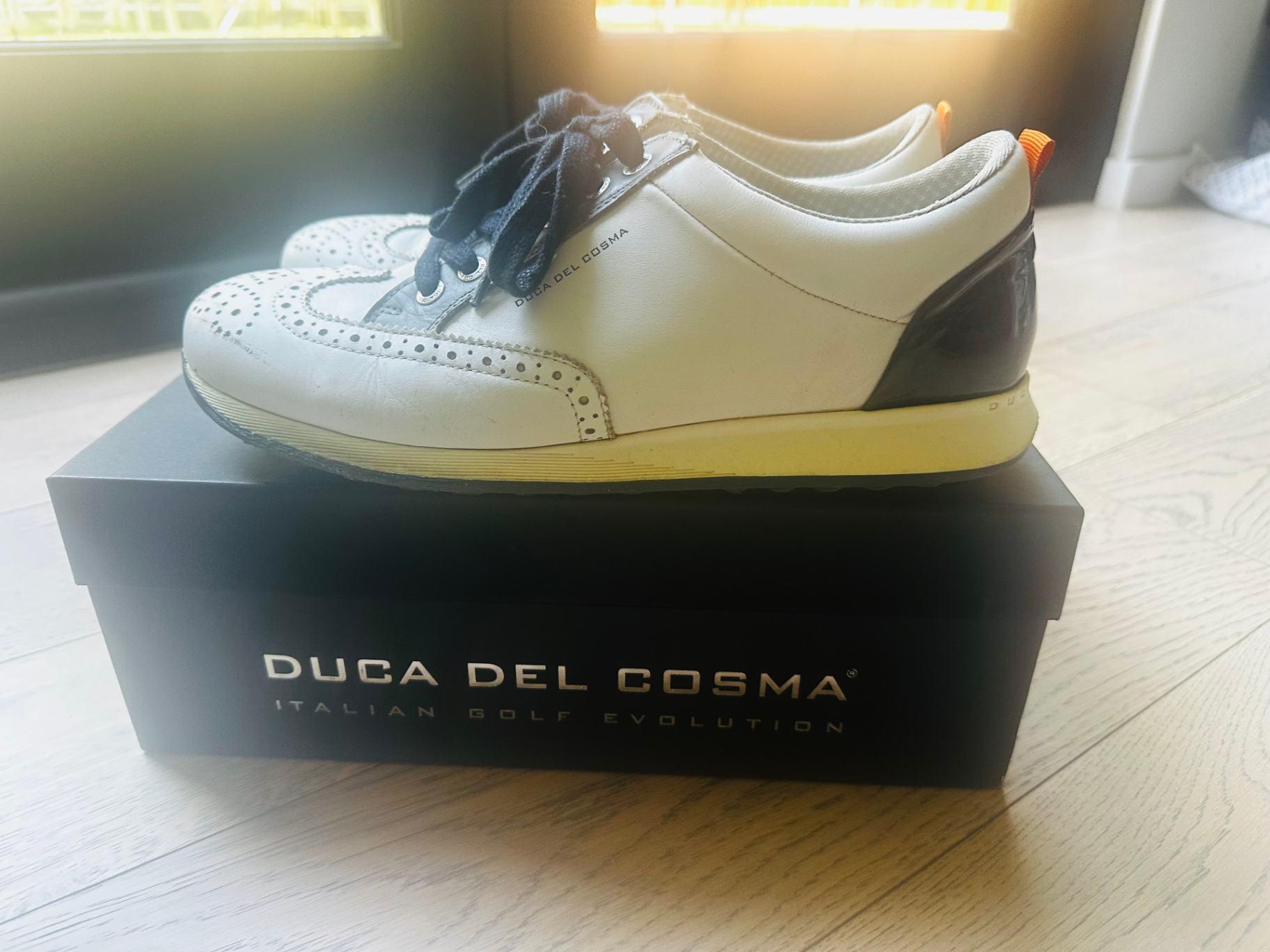 Men´s Shoe Duca Del Cosma 9 White Medium Good Condition 8.0