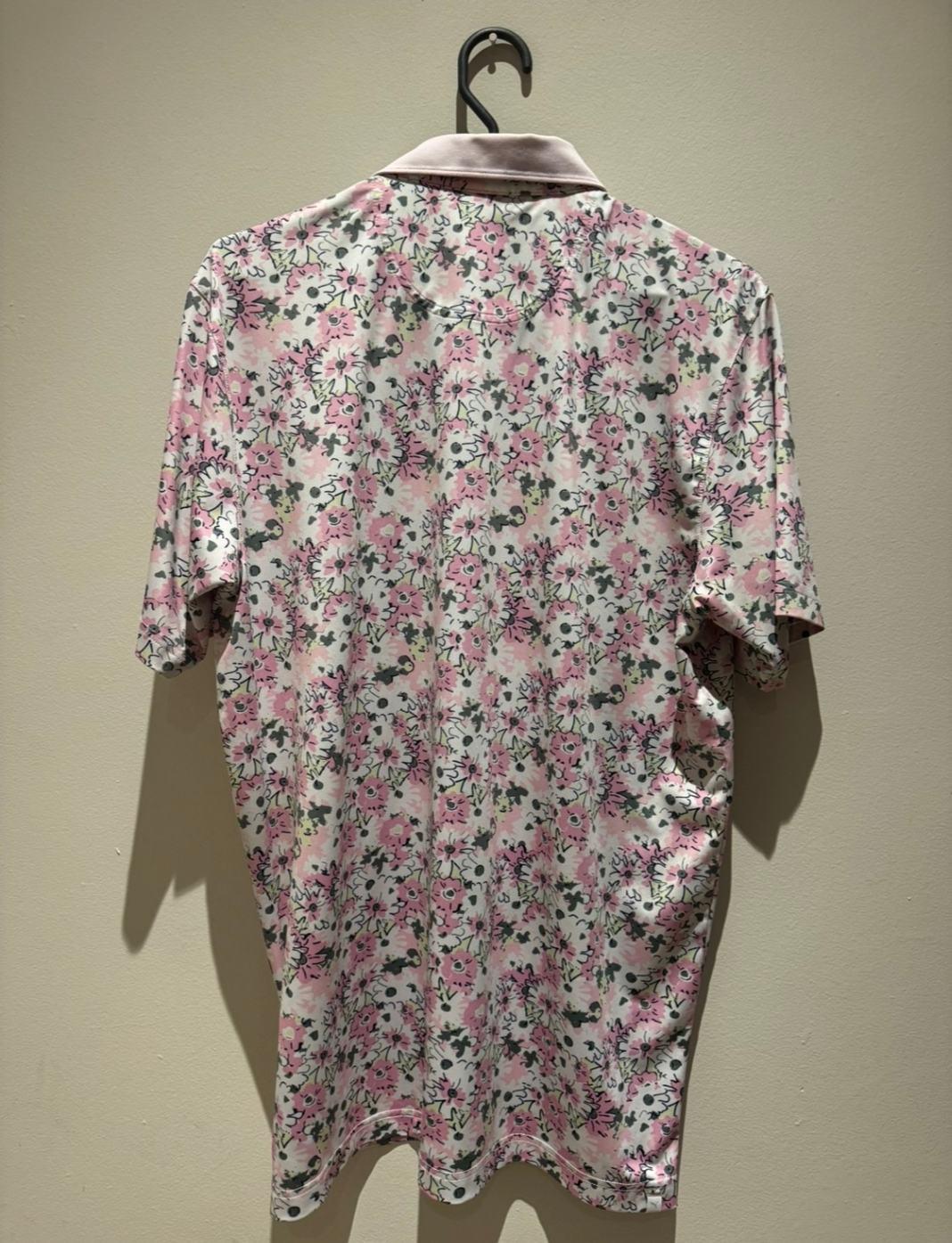 Men´s Appare Puma Men´s Golf Shirts M Pink Good Condition 8.0