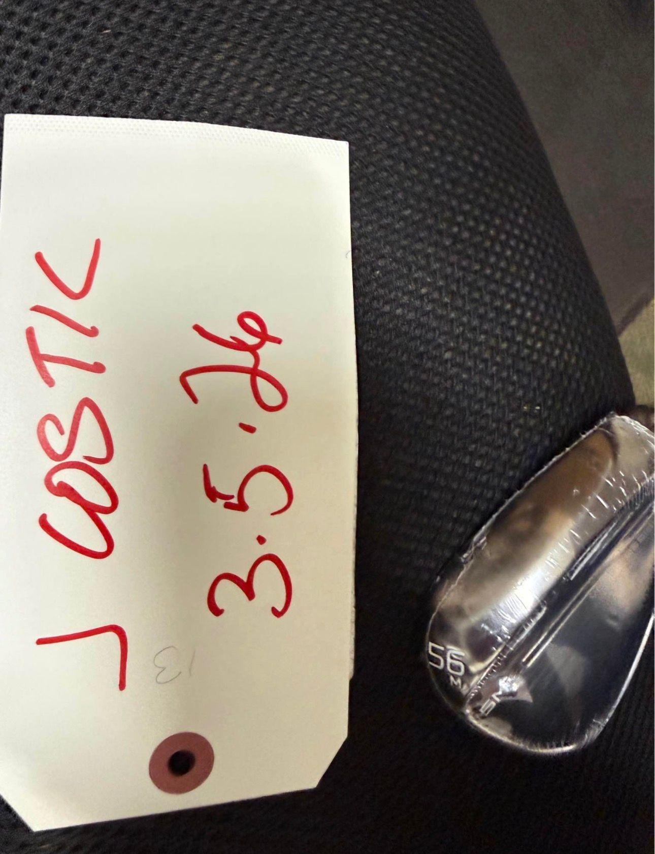 Wedge Titleist Vokey SM9 Brushed Steel M Grind Steel Brand New 10.0 Right Men 56°