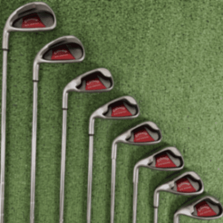 Iron Callaway Big Bertha 2008 Average 8.0 Left GW-4 (8 clubs)