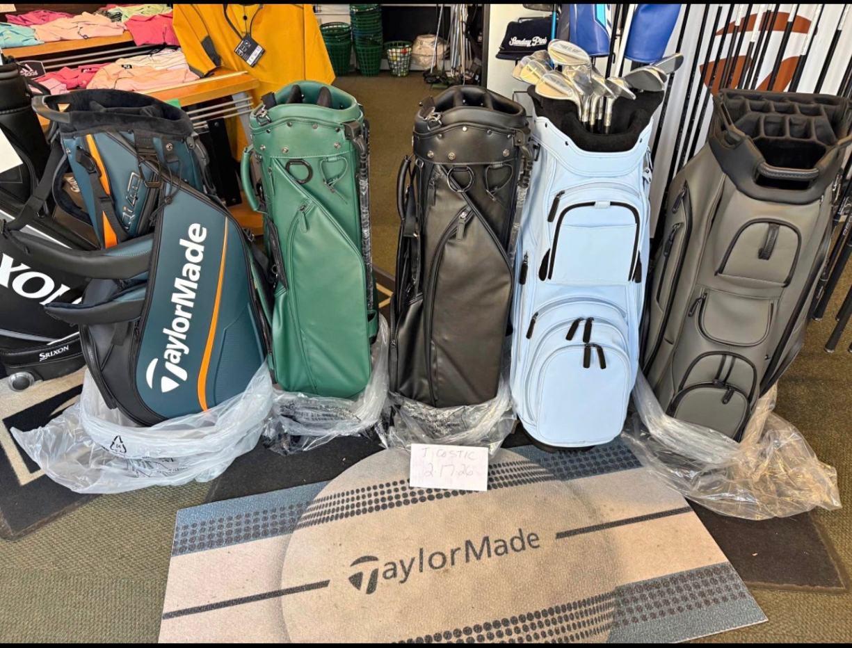 Bag TaylorMade Stand Bag Blue New with Tags