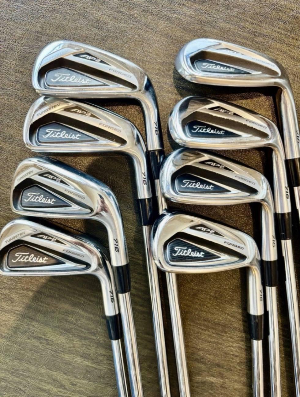 Iron Titleist AP2 716 Forged Average 8.0 PW-4 (7 clubs) Right Men
