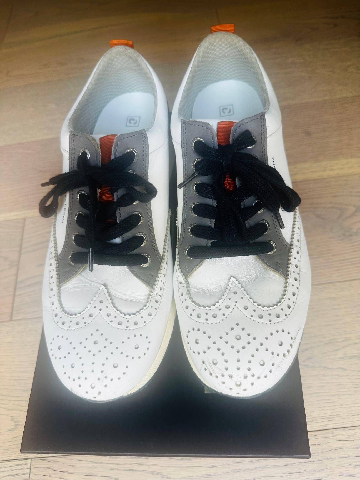 Men´s Shoe Duca Del Cosma 9 White Medium Good Condition 8.0