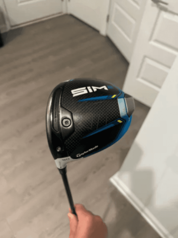 Driver TaylorMade SIM2 Left Graphite Average 8.0 9.0° Stiff 60-70g