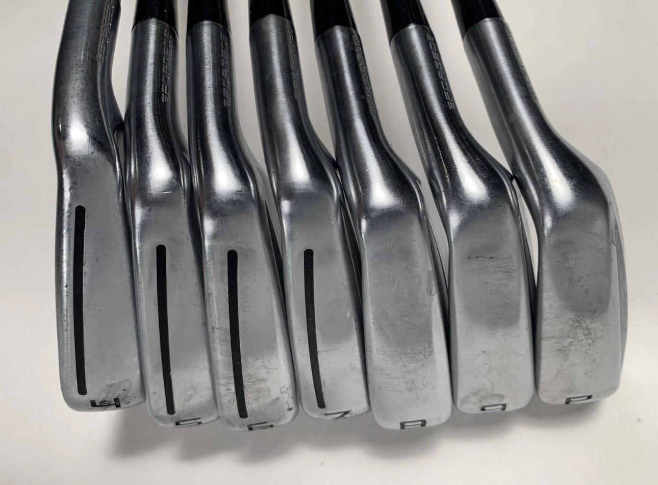 Iron TaylorMade P770 110-120g Mint 9.5 Steel PW-4 (7 clubs) Stiff Right Men