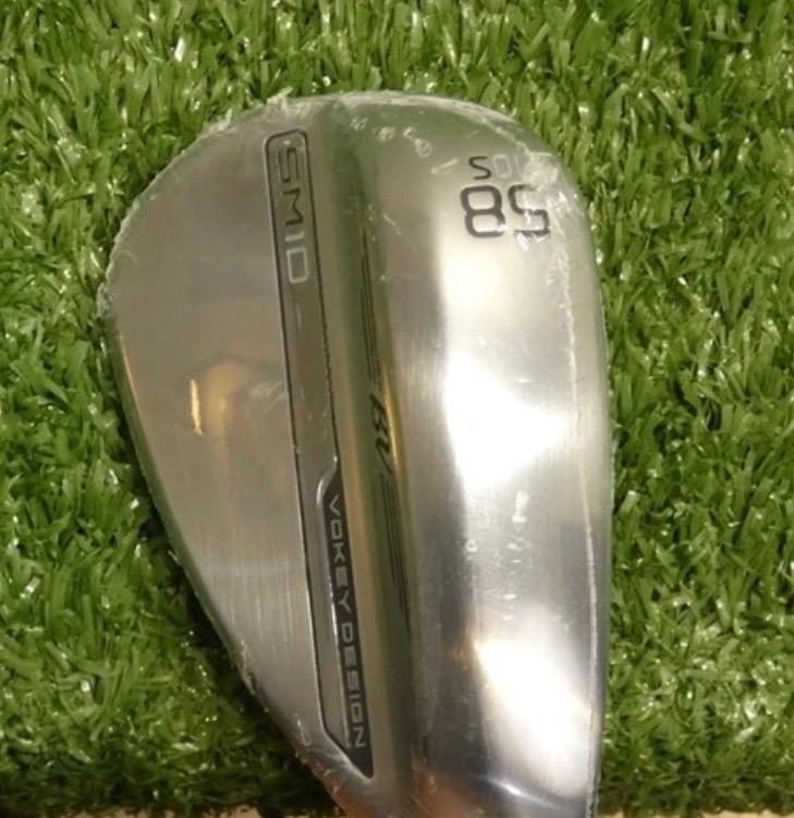 Wedge Titleist Vokey SM10 Tour Chrome S Grind 58° Brand New 10.0 Steel Men Right