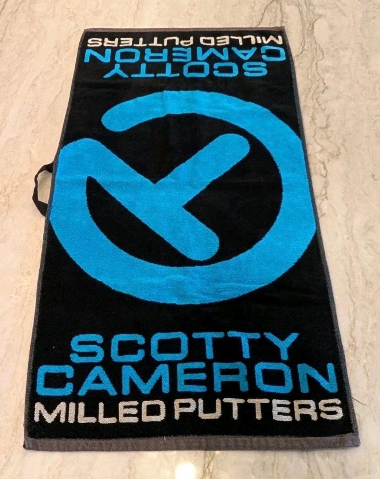 Golf Towel Titleist Blue Used