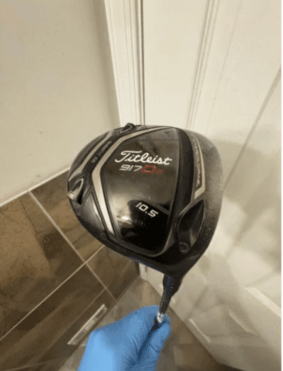 Driver Titleist 917D2 Right 10.5° Men Graphite Average 8.0 Stiff 60-70g