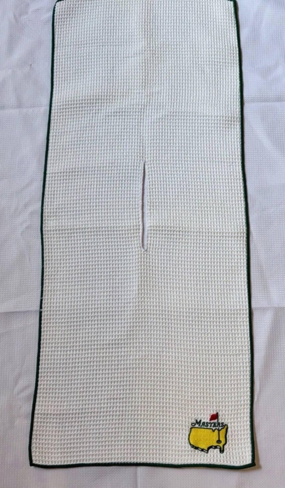 Golf Towel Club Glove White Used