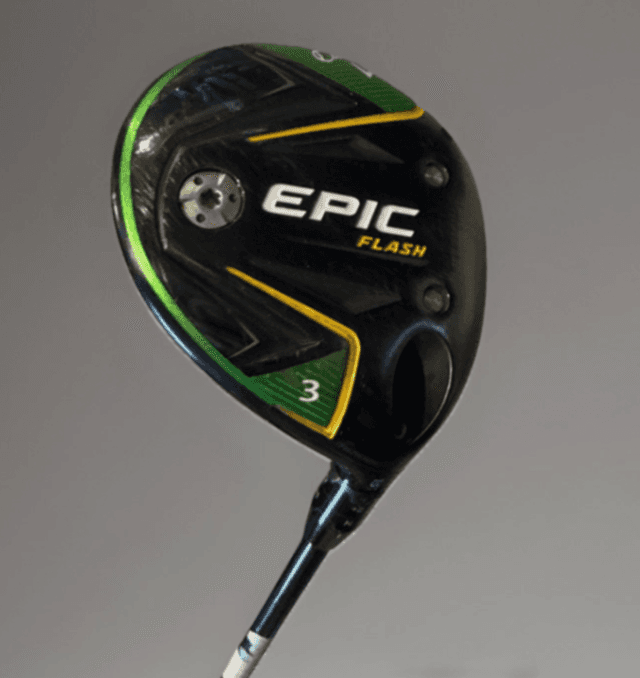 Fairway Wood Callaway Epic Flash 70-80g 3 wood Average 8.0 Graphite Regular Right