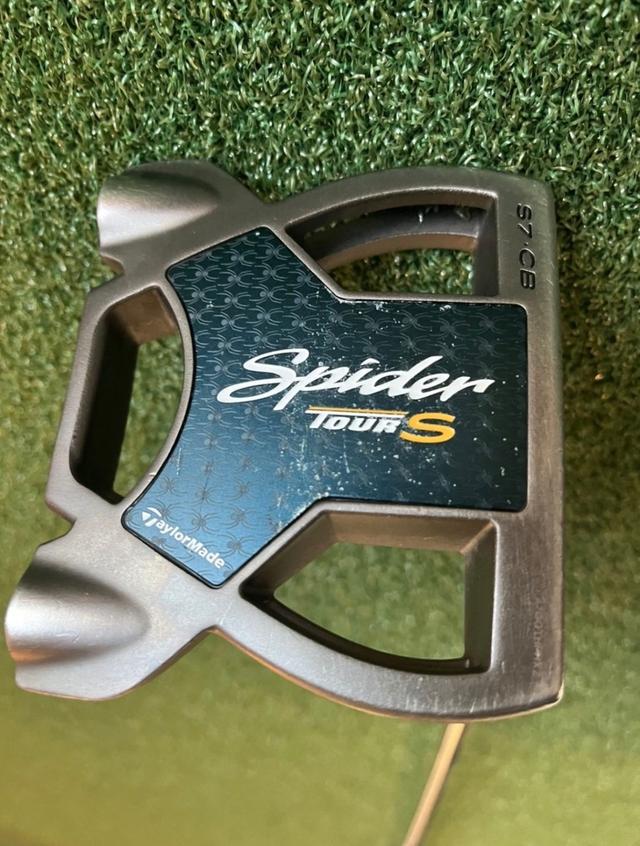 Putter TaylorMade Spider Tour S 34 80-90g Blade Steel Above Average 9.0 Right Men