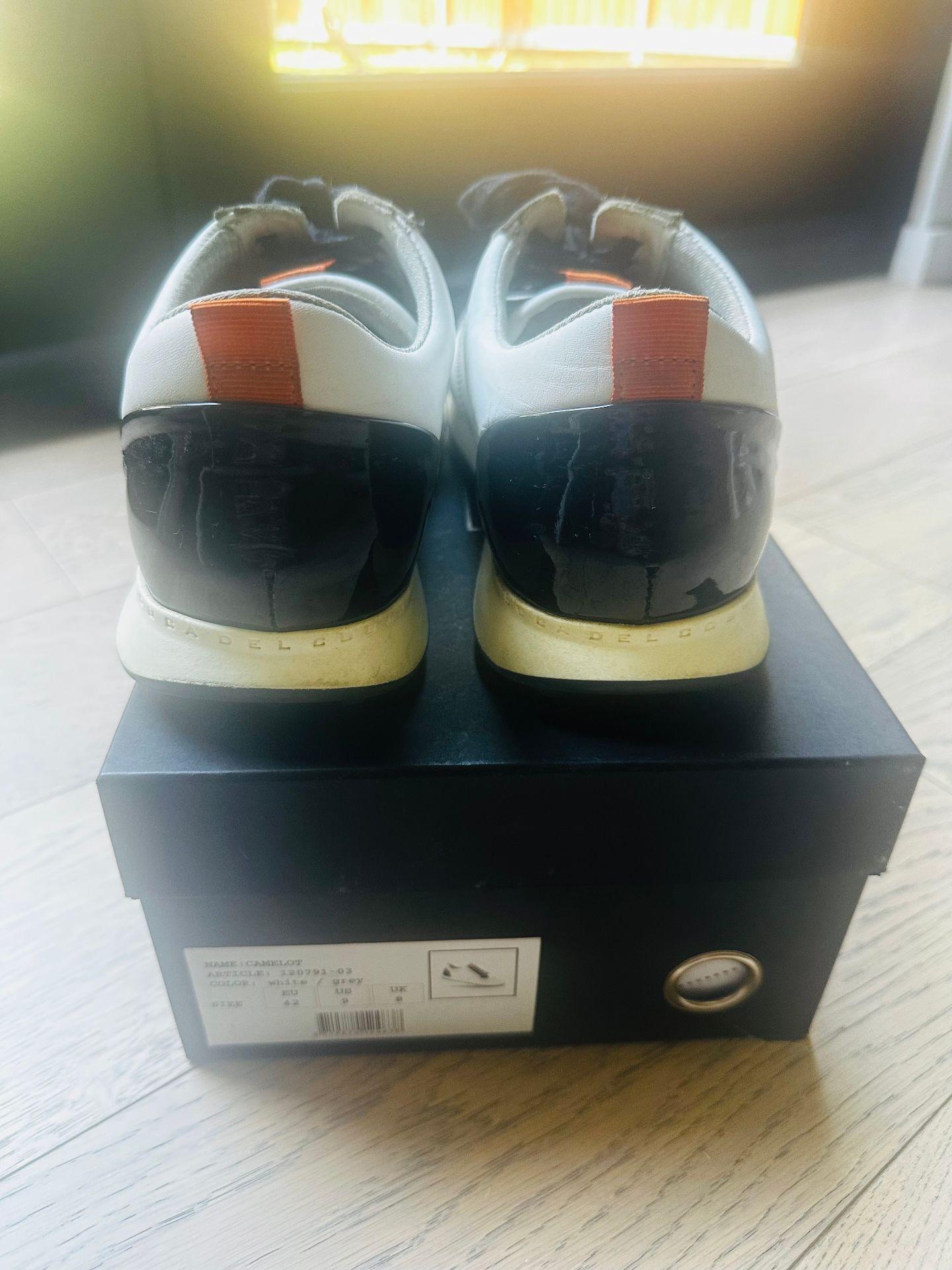 Men´s Shoe Duca Del Cosma 9 White Medium Good Condition 8.0