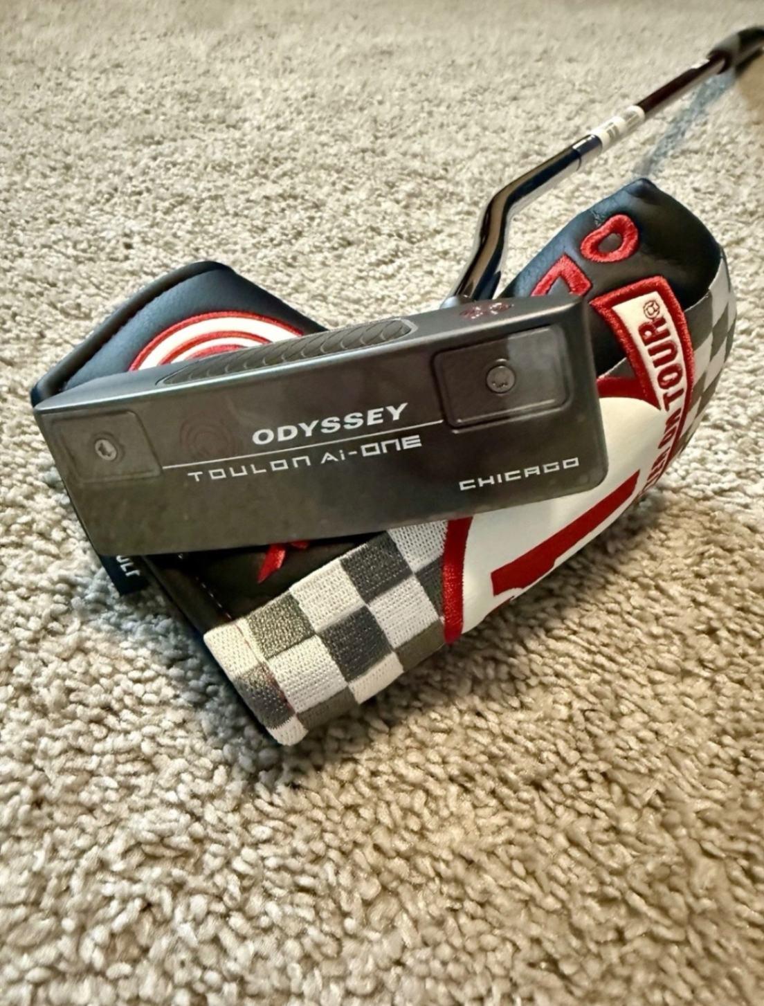 Putter Toulon Design 34 Blade Brand New 10.0 Steel Right Men