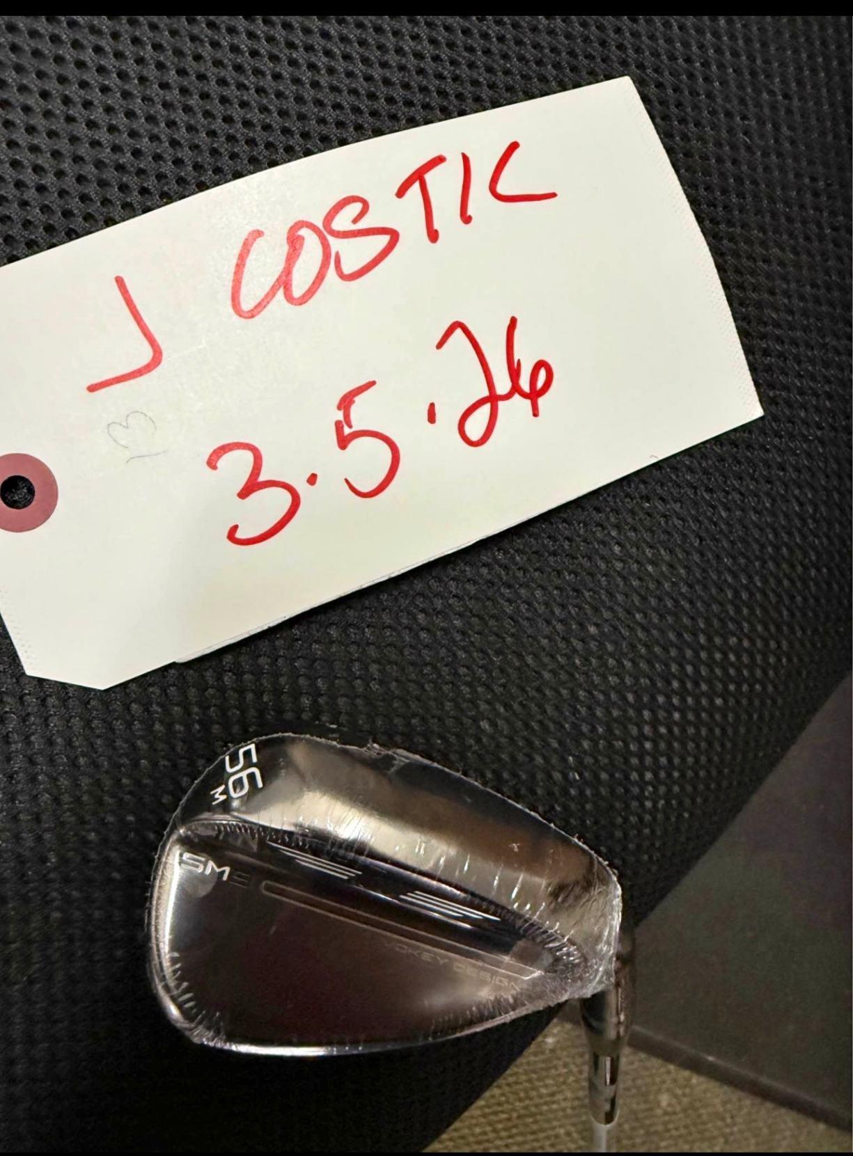 Wedge Titleist Vokey SM9 Brushed Steel M Grind Steel Brand New 10.0 Right Men 56°