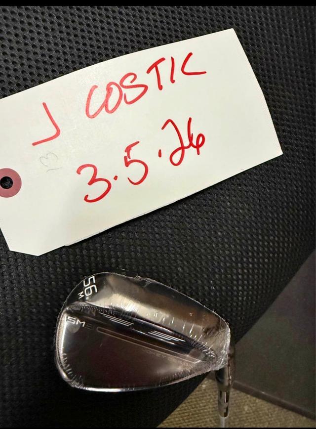 Wedge Titleist Vokey SM9 Brushed Steel M Grind Steel Brand New 10.0 Right Men 56°