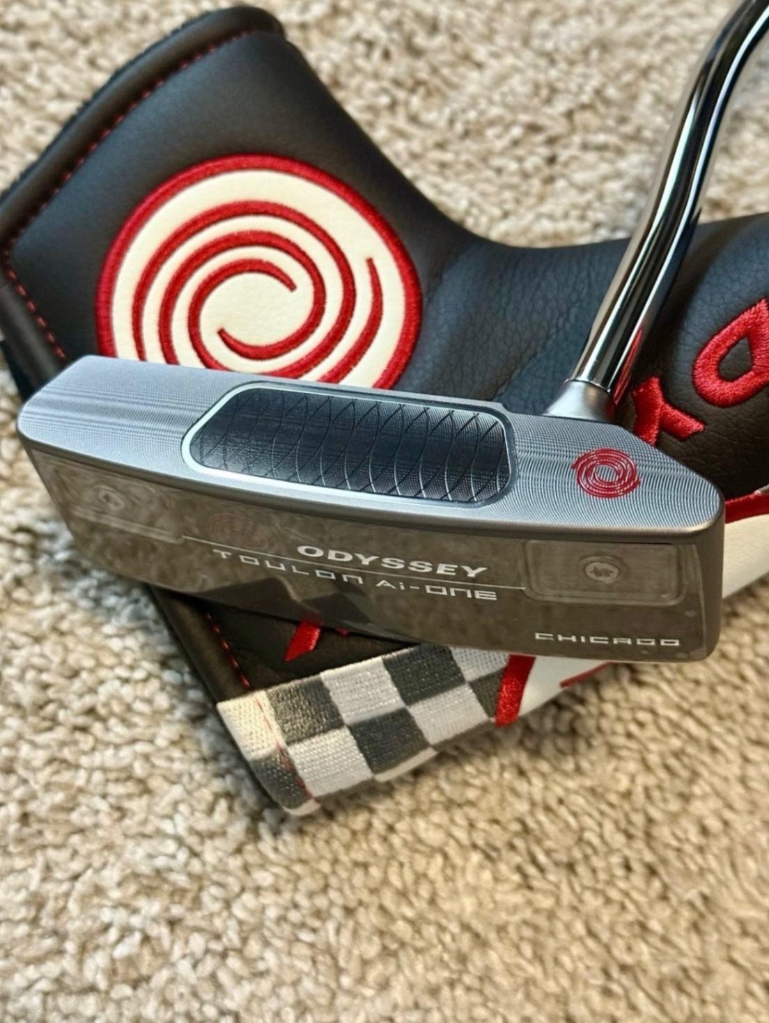 Putter Toulon Design 34 Blade Brand New 10.0 Steel Right Men