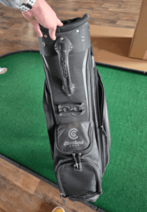 Bag Cleveland Cart Bag Black New with Tags