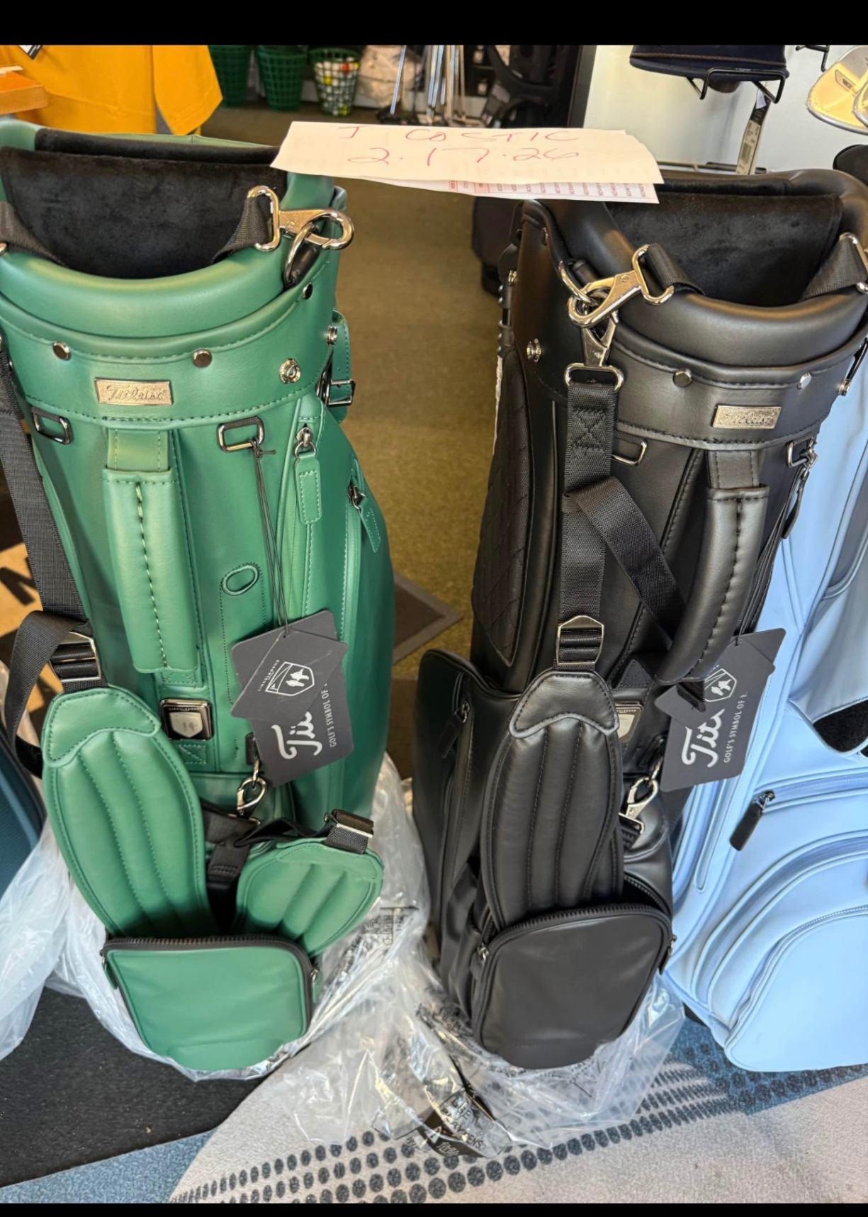 Bag Titleist Carry Bag Black New with Tags