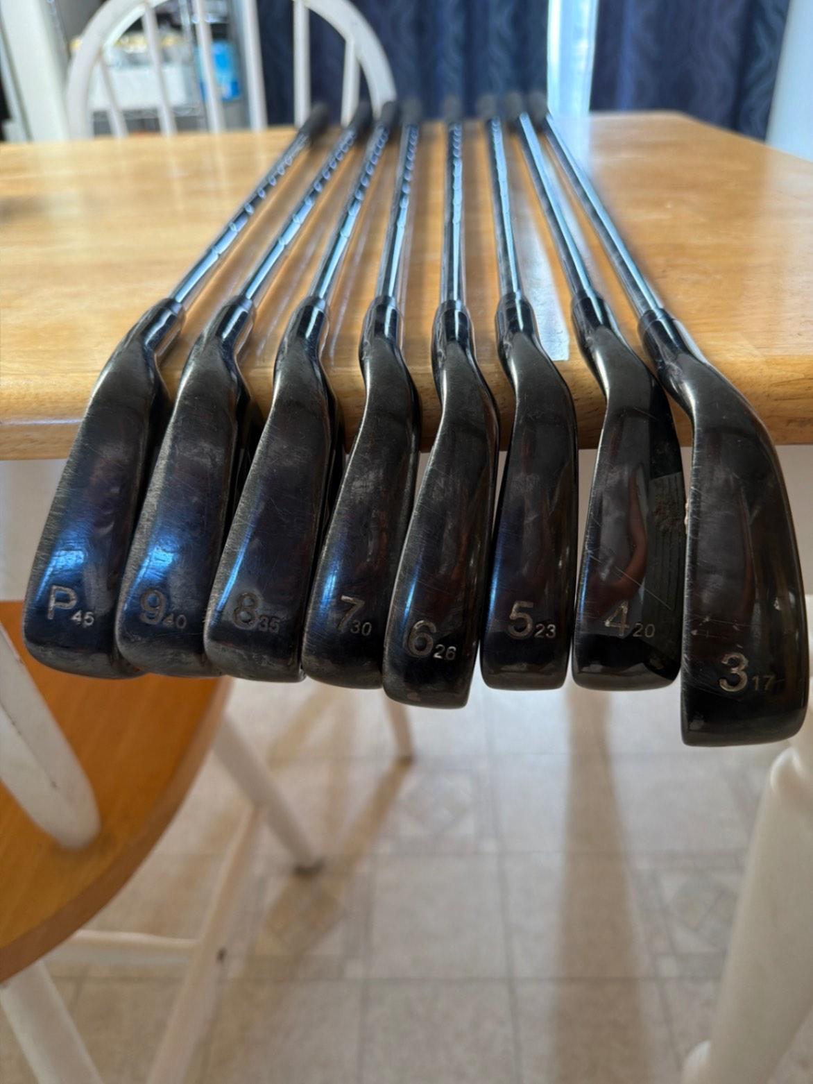 Iron 50-60g Average 8.0 Steel PW-3 (8 clubs) Regular Right Men