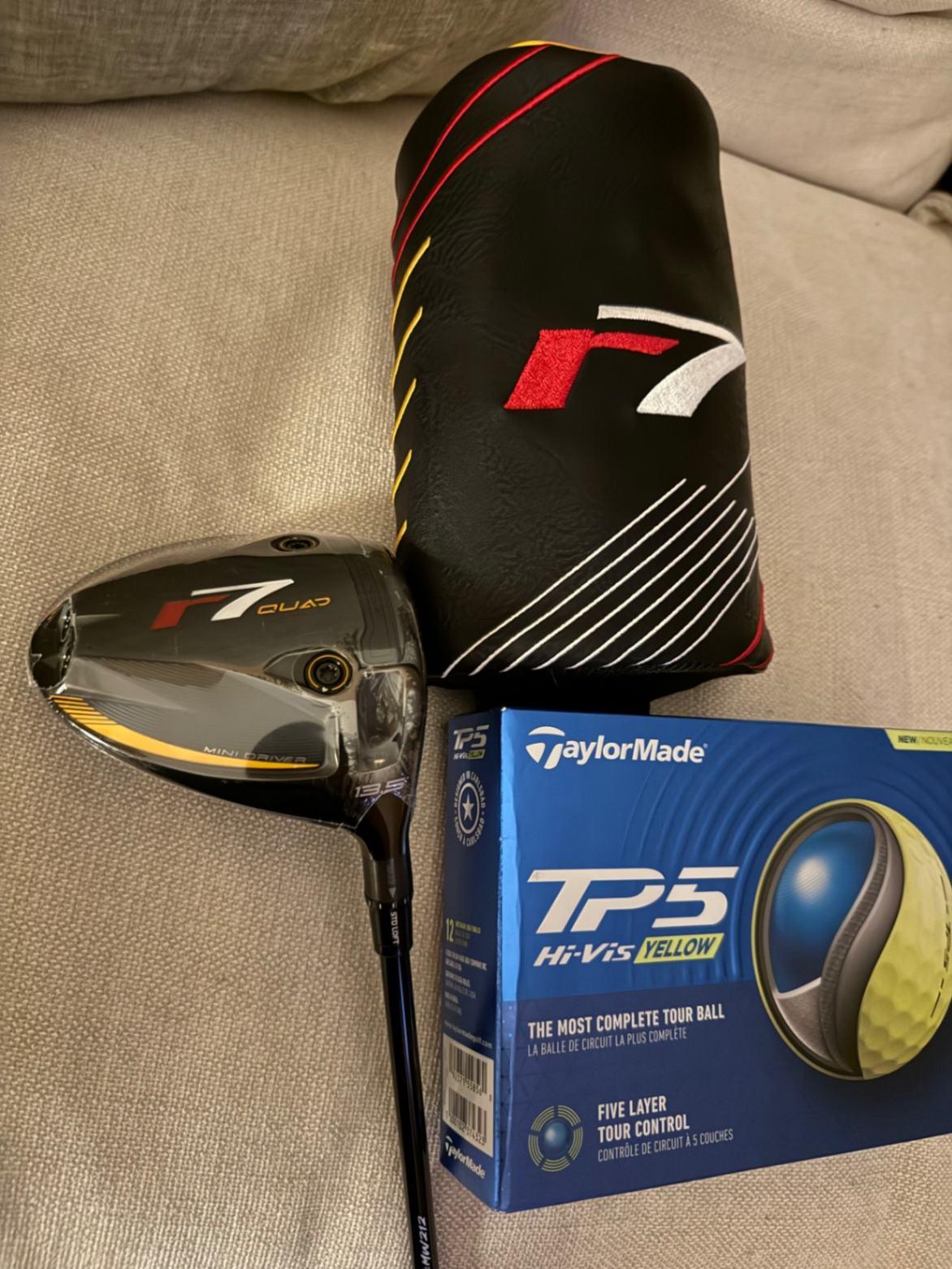 Driver TaylorMade Original One Mini 60-70g 12.5° Brand New 10.0 Graphite Stiff Right Men