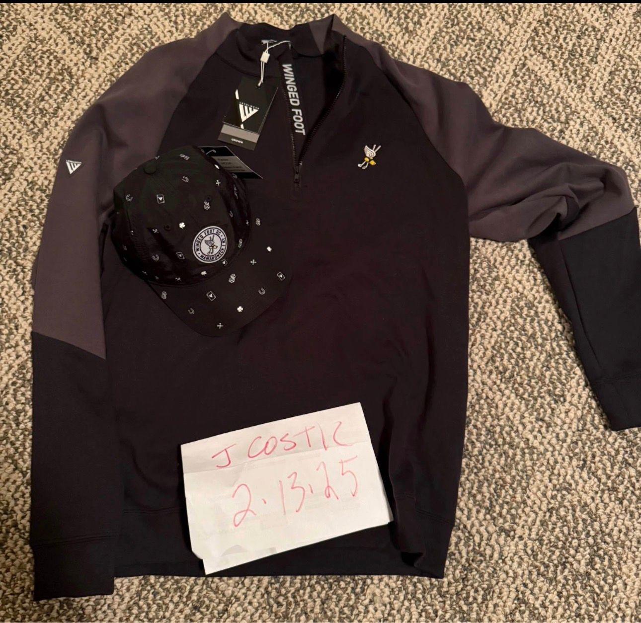 Men´s Appare Level Wear Men´s Golf Sweater M Black New with Tags