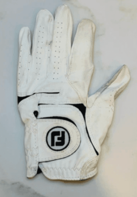 Glove FootJoy White Cadet Medium Right Men Used