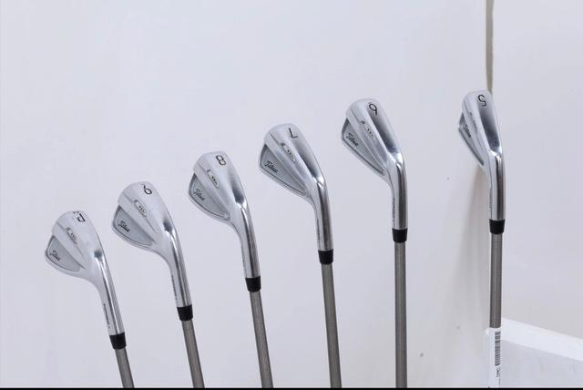 Iron Titleist T100 2021 100-110g Mint 9.5 Graphite PW-5 (6 clubs) Stiff Right Men