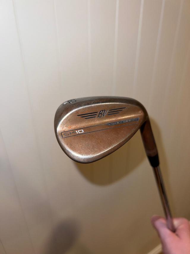 Wedge Titleist Vokey SM10 Raw M Grind 110-120g 60° Above Average 9.0 Steel Stiff Right Men