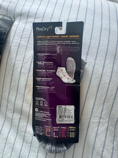 Men´s Appare Footjoy M Grey New without Tags