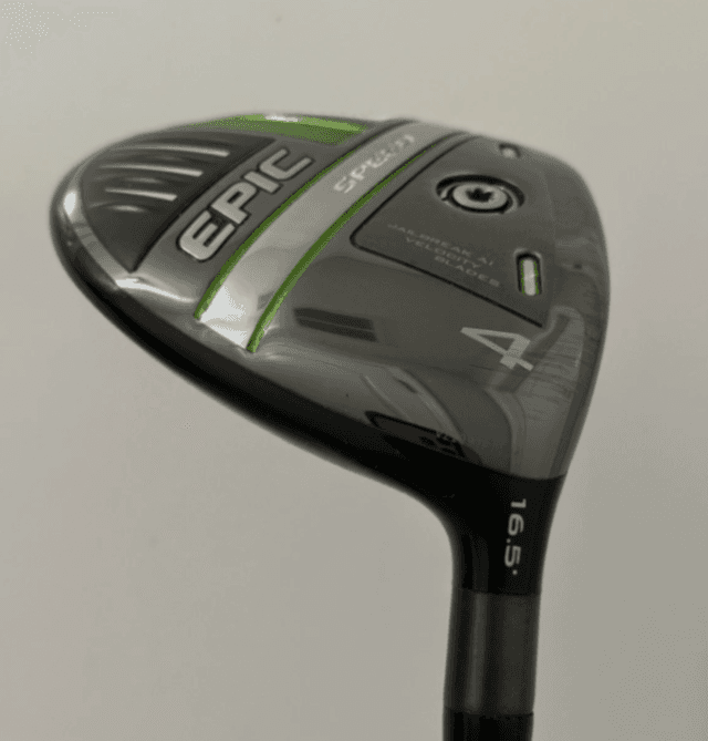 Fairway Wood Callaway Epic Speed 50-60g 4 wood Above Average 9.0 Graphite Senior Right