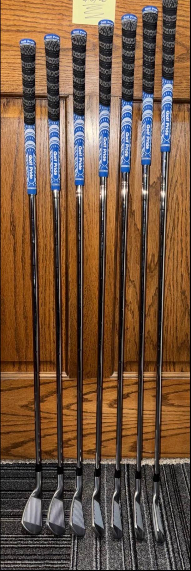 Iron Titleist T100 3G 110-120g Mint 9.5 Steel PW-4 (7 clubs) Tour X Right Men