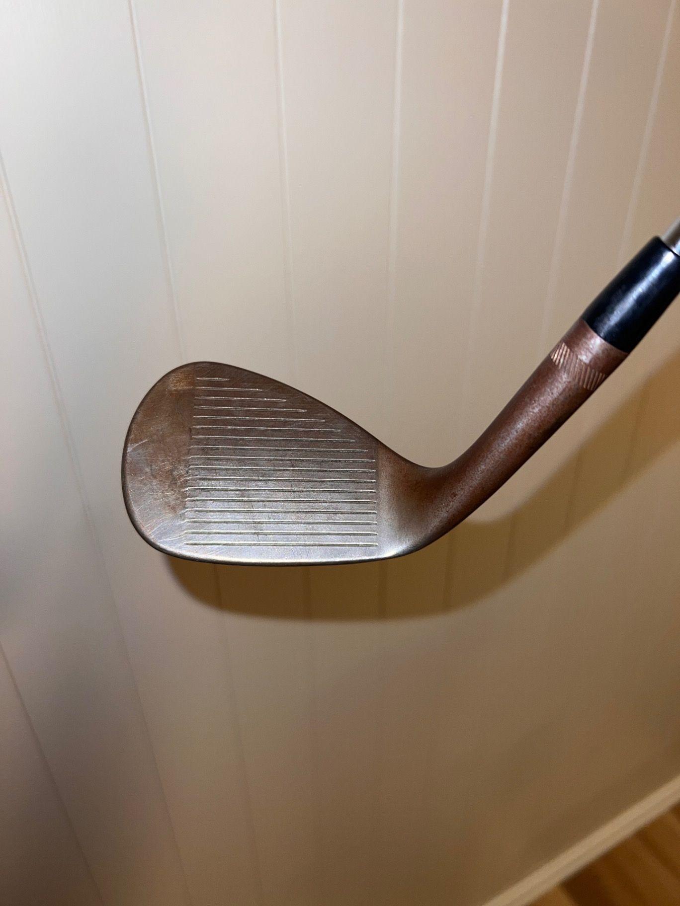 Wedge Titleist Vokey SM10 Raw M Grind 110-120g 60° Above Average 9.0 Steel Stiff Right Men