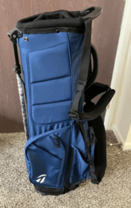 Bag TaylorMade Stand Bag Blue Excellent Condition 9.0