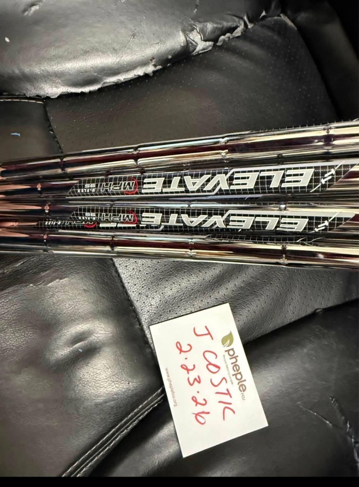 Iron Callaway Paradym Ai Smoke Mint 9.5 Steel GW-5 (7 clubs) Regular Right Men