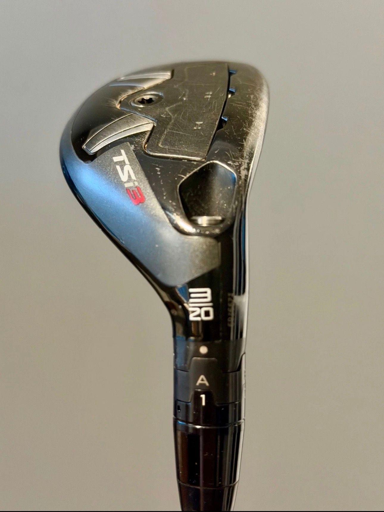 Hybrid Titleist TSi3 80-90g 3 Hybrid Average 8.0 Graphite Tour X Right