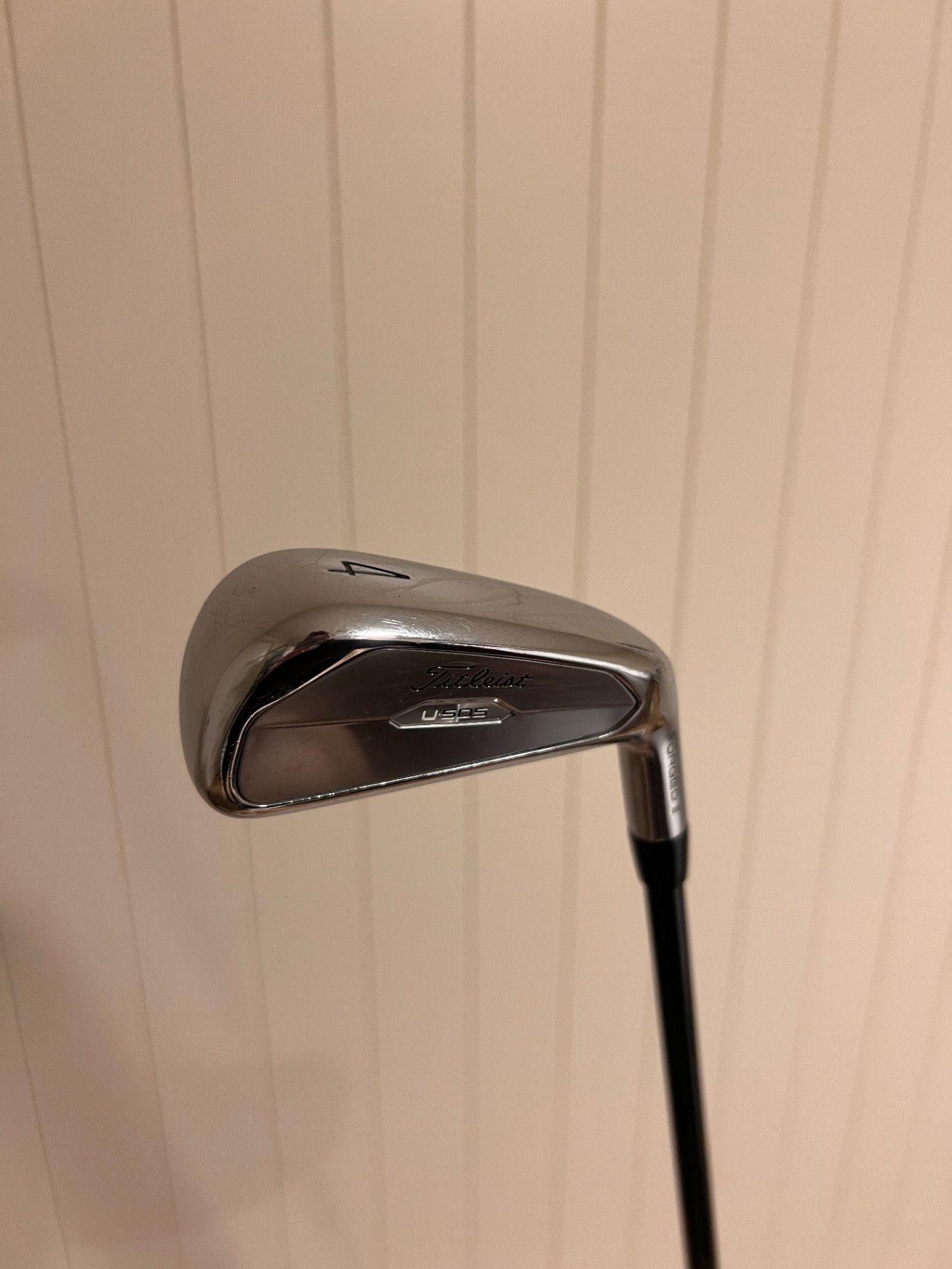 Utility Iron Titleist U 505 90-100g Mint 9.5 Graphite Stiff Right Men