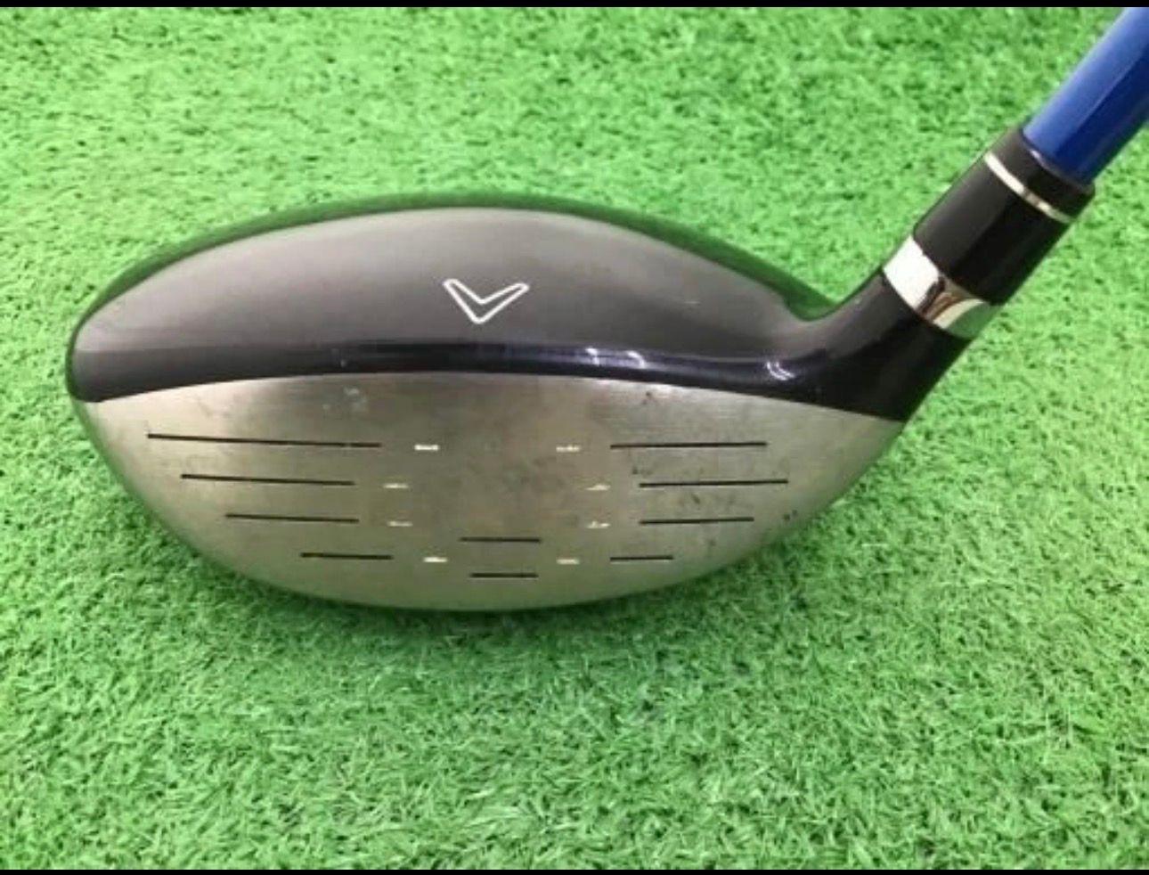Fairway Wood Callaway 60-70g 3 wood Average 8.0 Graphite Stiff Right Men