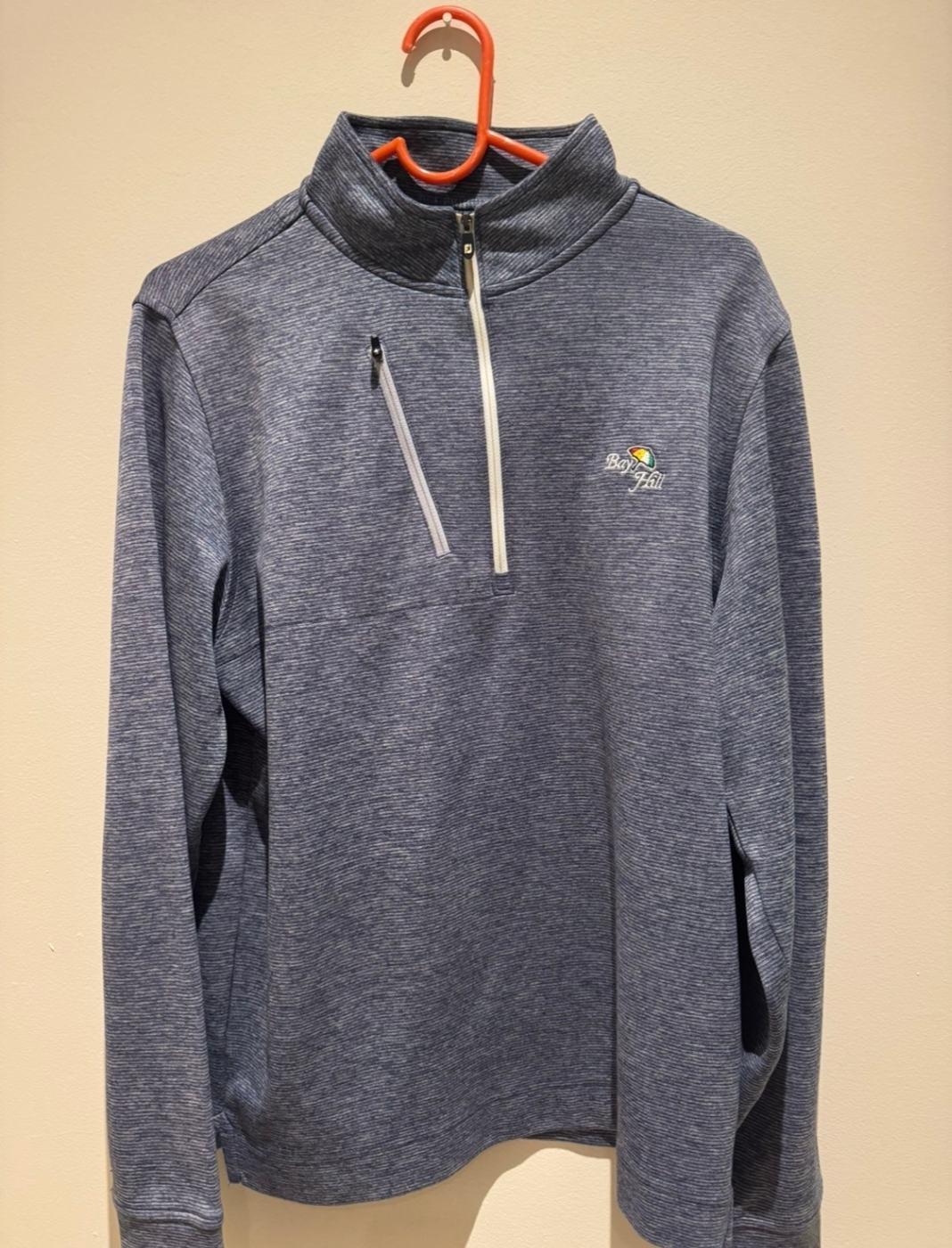 Men´s Appare Footjoy Men´s Golf Sweater M Blue Good Condition 8.0