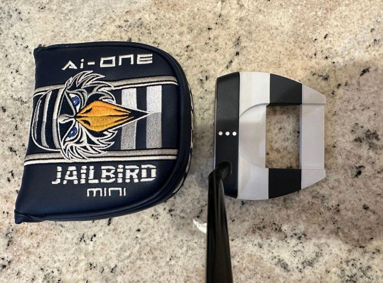 Putter Odyssey Ai-ONE Jailbird Mini DB 35 Steel Above Average 9.0 Right Men