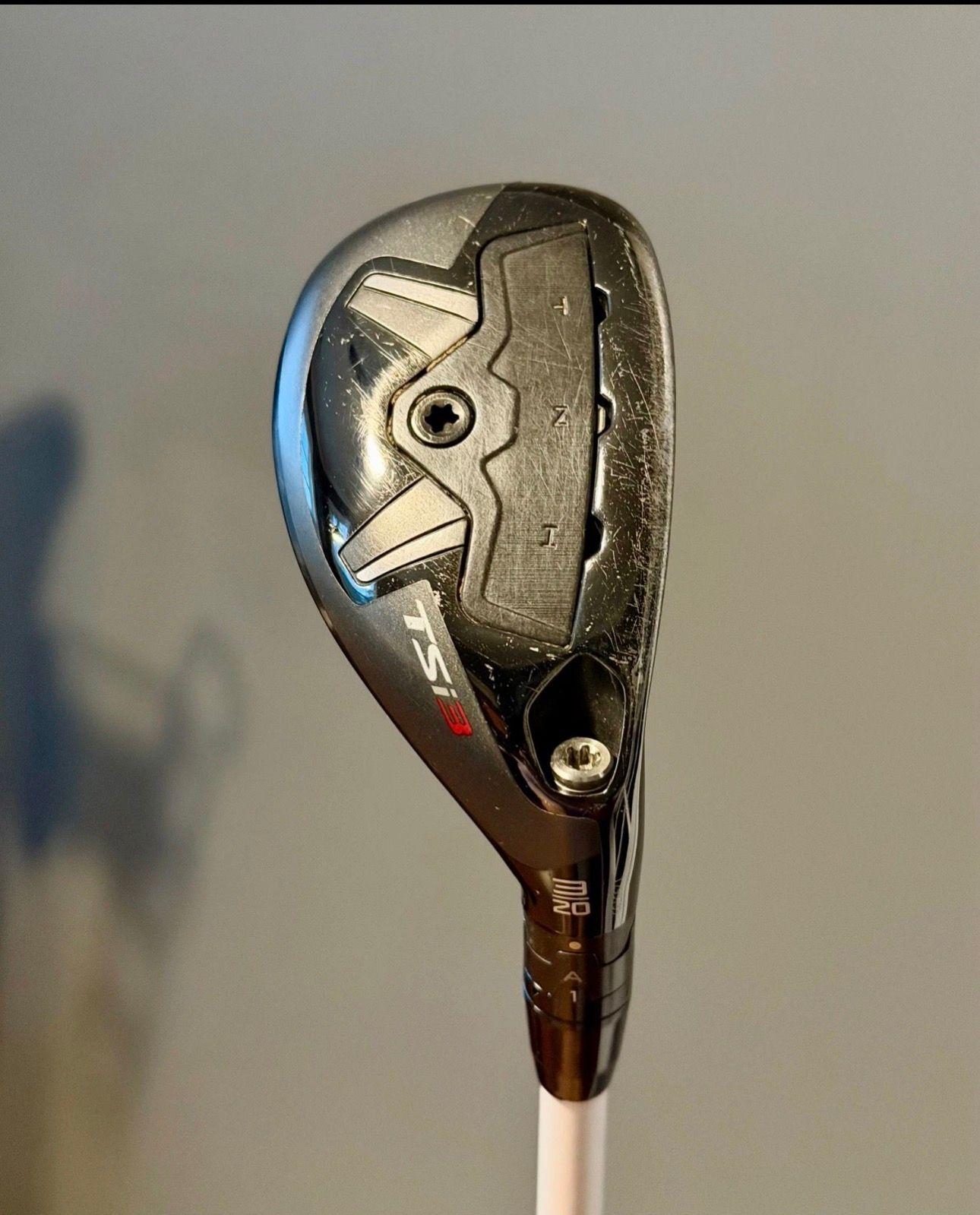 Hybrid Titleist TSi3 80-90g 3 Hybrid Average 8.0 Graphite Tour X Right