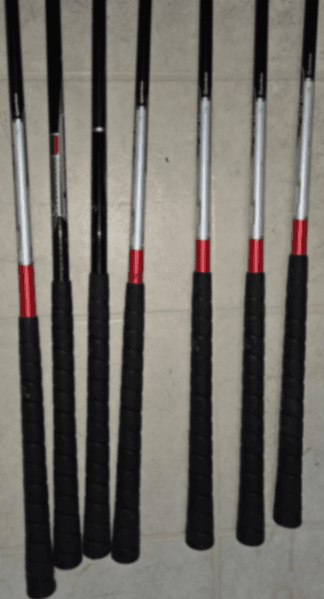 Iron TaylorMade R11 GW-5 (7 clubs) Average 8.0 Right