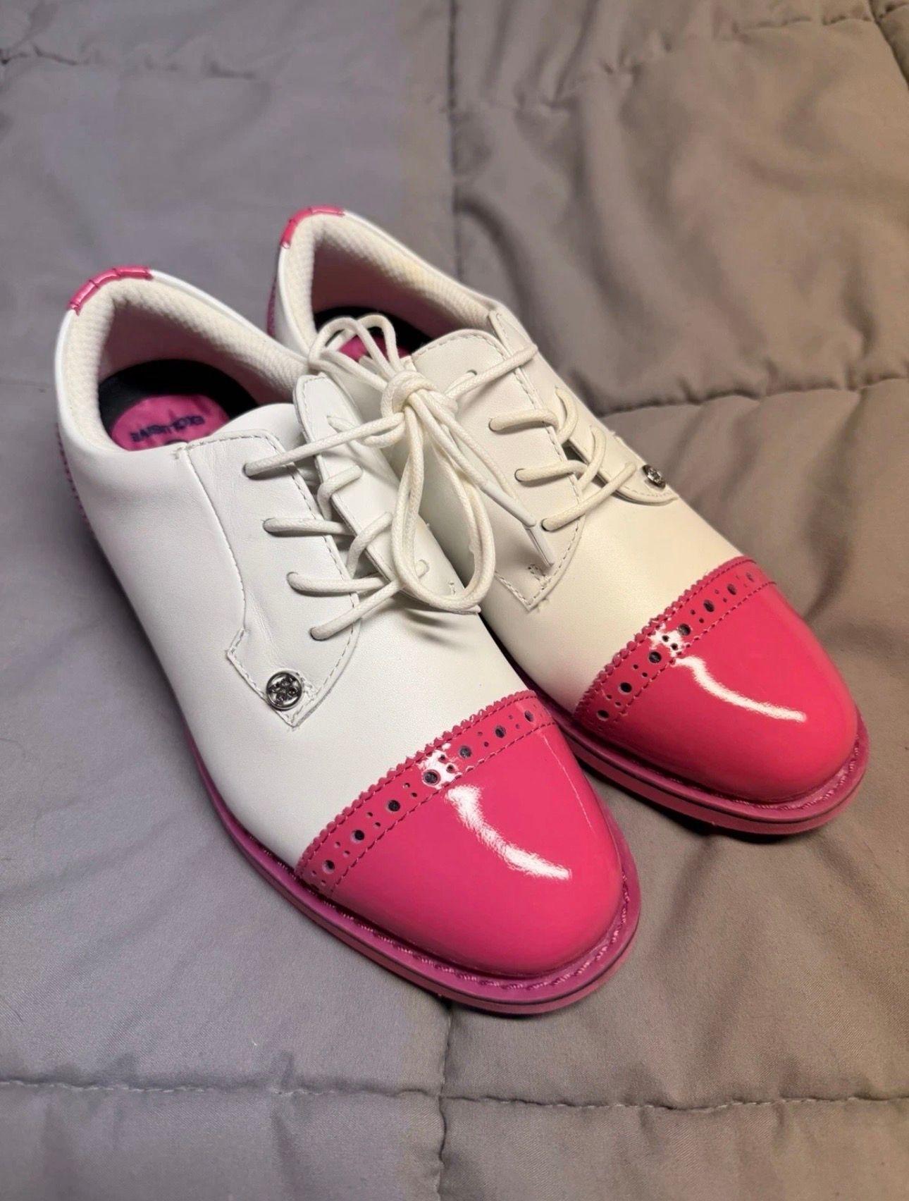 Women´s Shoe G G Fore 6 White New without Tags Spikeless