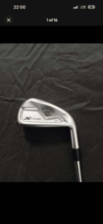 Utility Iron Callaway X Forged UT 21 100-110g Mint 9.5 Steel Stiff Right Men