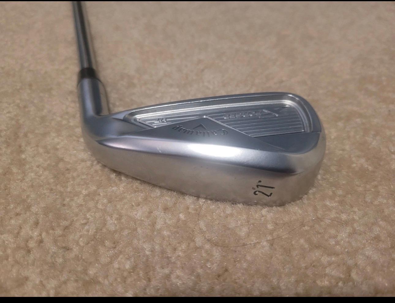 Utility Iron Callaway X Forged UT CF18 110-120g Above Average 9.0 Steel Stiff Right Men