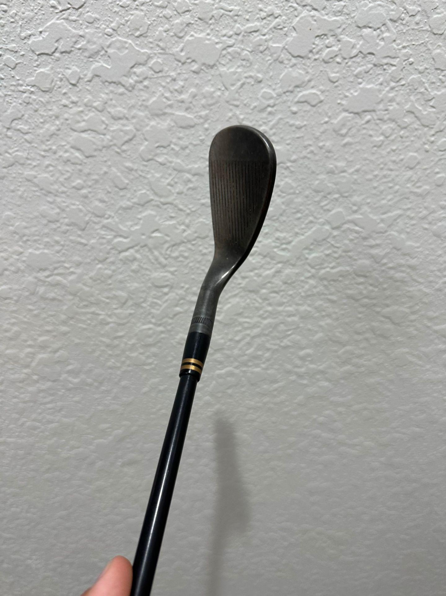 Wedge Titleist Vokey SM8 Jet Black F Grind 100-110g 52° Average 8.0 Steel Stiff Right Men