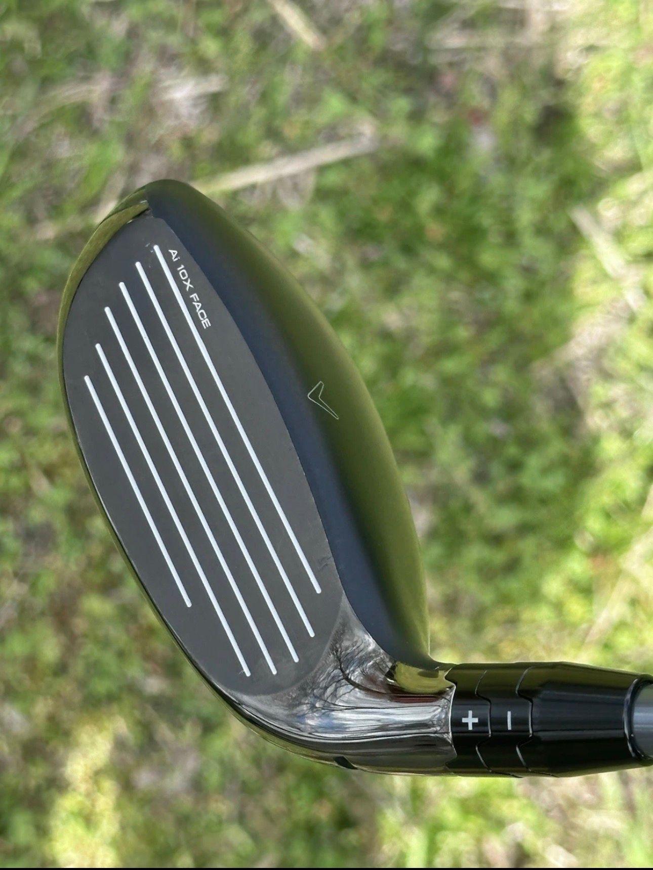 Hybrid Callaway Elyte 4 Hybrid Mint 9.5 Graphite Stiff Right 70-80g