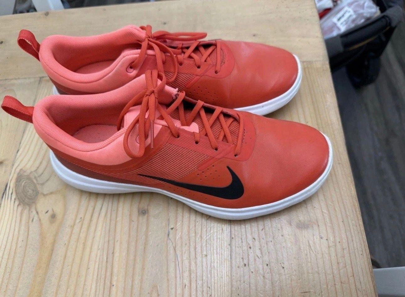 Women´s Shoe Nike 7 Orange Good Condition 8.0 Spikeless